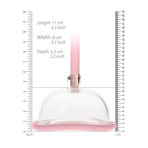 Pompka do Powiększania Cipki Wulwy Łechtaczki Rechargeable Pussy Pump