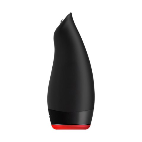 Teazers Heating Oral Masturbator Black – Podgrzewany Masturbator Męski Premium