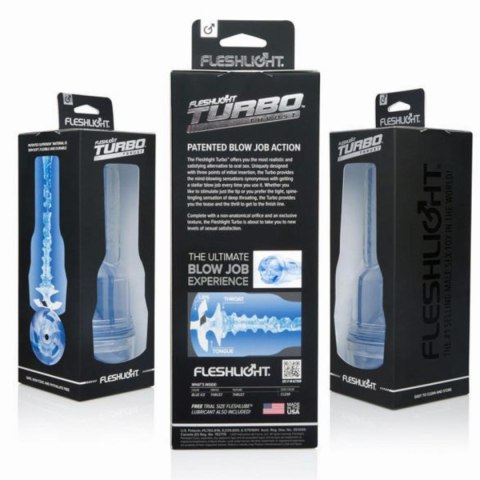 Fleshlight Turbo Thrust Blue Ice – Automatyczny Masturbator Premium Pulse Edition