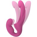 FUN FACTORY Share Lite Pink – podwójne dildo bez uprzęży strapless