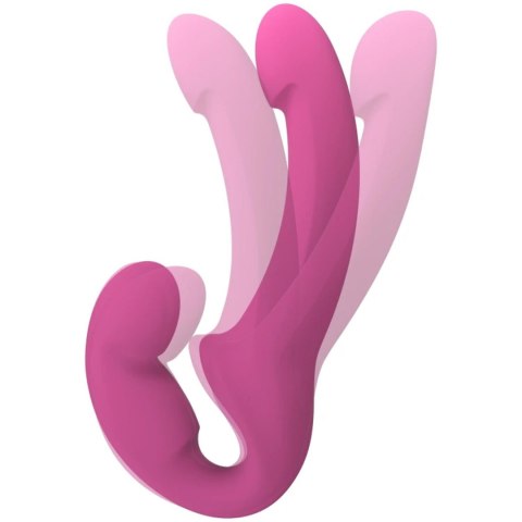 FUN FACTORY Share Lite Pink – podwójne dildo bez uprzęży strapless