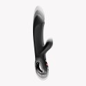 FUN FACTORY Bi Stronic Embrace Black – pulsator króliczek z ruchem posuwistym