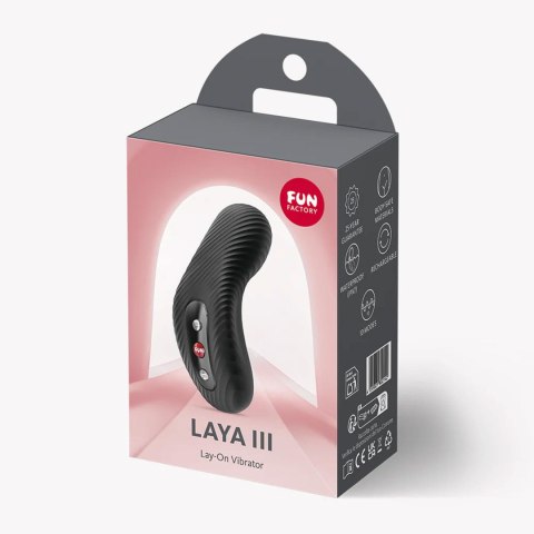 Fun Factory LAYA III Black – Stymulator Łechtaczki Premium