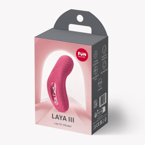 Fun Factory LAYA III Raspberry – Stymulator Łechtaczki Premium