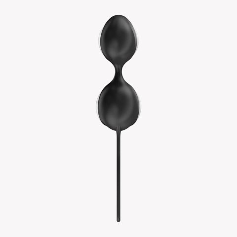 Fun Factory Smartballs Duo Black – Podwójne Kulki Gejszy do Treningu Mięśni Kegla