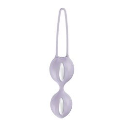 Fun Factory Smartballs Duo Lavender – Podwójne Kulki Gejszy do Treningu Mięśni Kegla