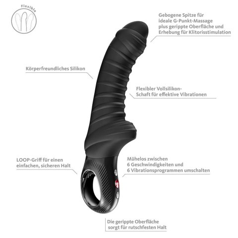 Fun Factory Tiger Black – Wibrator do Stymulacji Punktu G