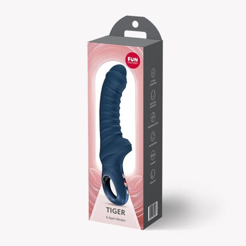 Fun Factory Tiger Nightblue – Mocny Wibrator do Punktu G z Uchwytem LOOP