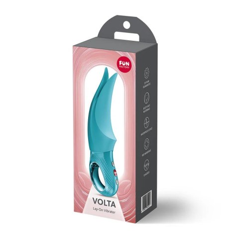 Fun Factory VOLTA Aquamarine – Stymulator Łechtaczki i Wibrator dla Par