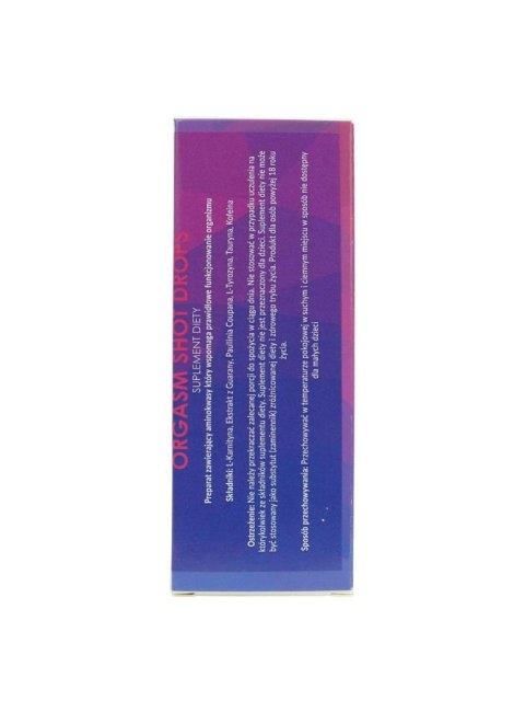 Orgasm Shot Drops – Krople Wzmacniające Libido, 15 ml
