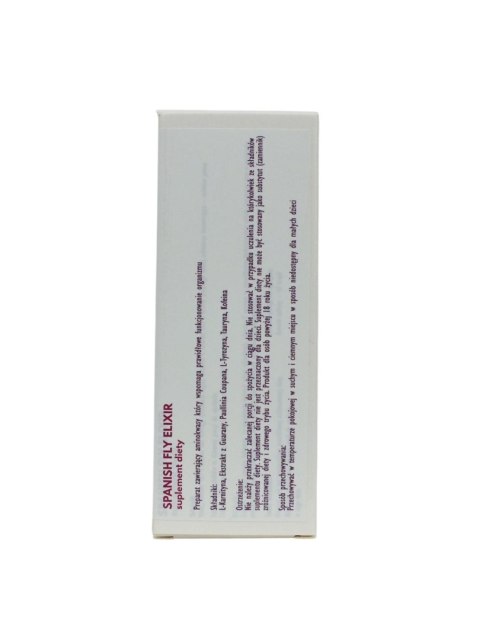 Spanish Fly Elixir – Krople Afrodyzjakowe dla Wzmocnienia Libido, 15 ml