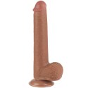 LoveToy Sliding Skin 9" – Realistyczne Dildo Dwuwarstwowe z Przyssawką