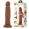 Pretty Love Keon 8.4" – Realistyczne Dildo z Ruchomą Powłoką i Przyssawką