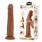 Pretty Love Sharife 10" – Realistyczne Dildo z Przyssawką i Ruchomą Powłoką