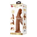 Pretty Love Sharife 10" – Realistyczne Dildo z Przyssawką i Ruchomą Powłoką